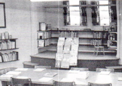 View of the 1974 remodeled Young People's Room.