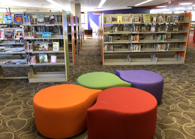 View of the Young Adult area 2019.
