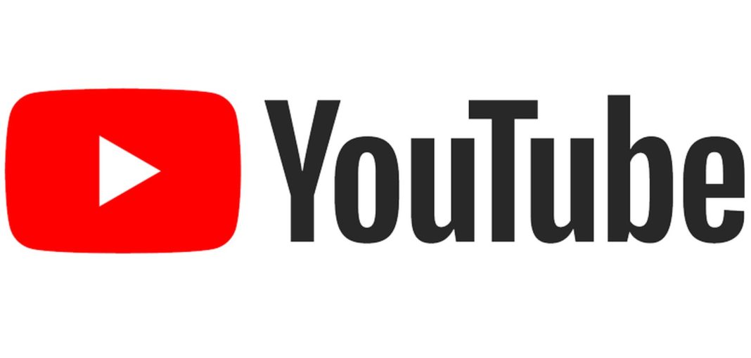 Red YouTube play logo with the word YouTube following it.