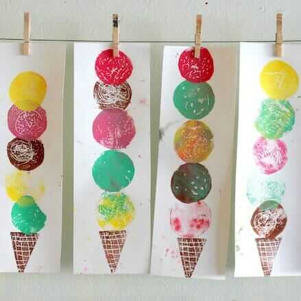 Image of Ice Cream Cone Artwork