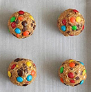 Four Monster Cookie Balls