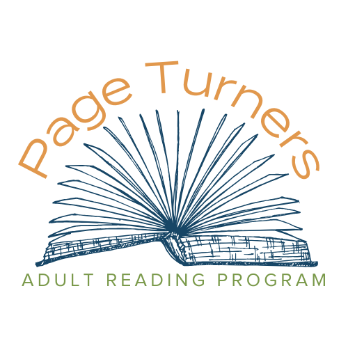 Logo Image for Page Turners Adult Reading Program