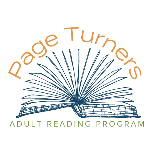 Turning Pages (1) Logo Image for Page Turners Adult Reading Program