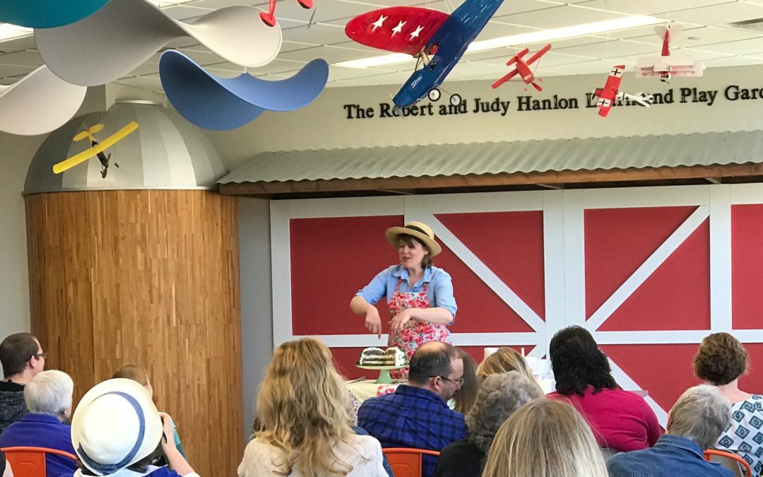 Milton Public Library Hosts a Cooking Demonstration by Inga Witscher of Wisconsin Public Television