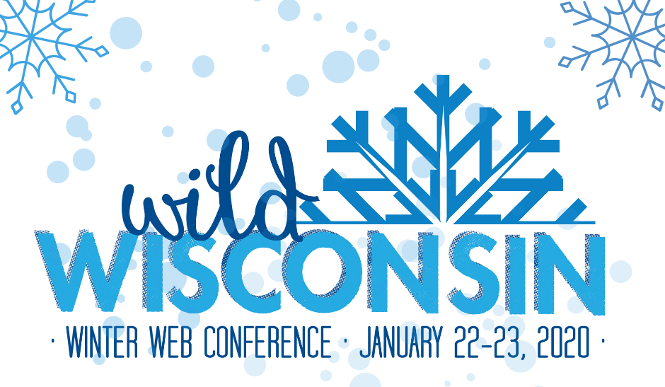 Wild Wisconsin Winter Web Conference Logo - 2020