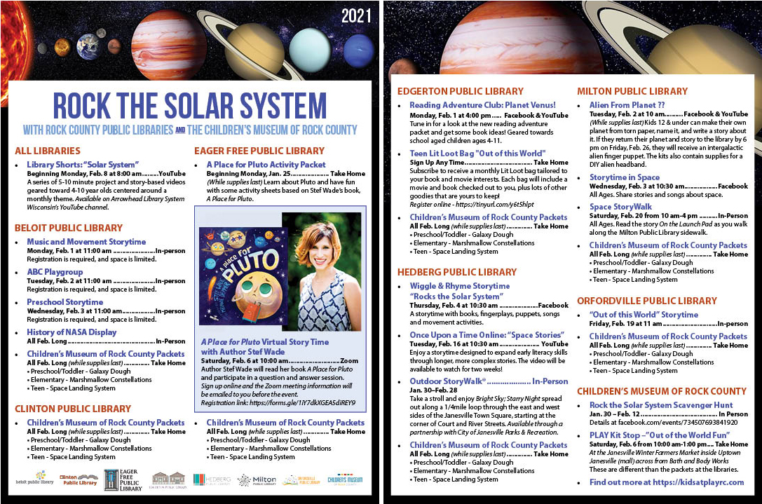 Solar System Schedule