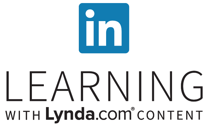 Logo: LinkedIn Learning with Lyndal.com content